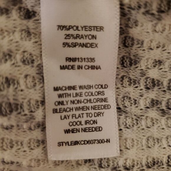 Socialite Waffle Knit Cardigan sz XS - Picture 10 of 11